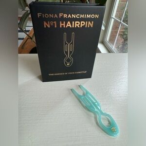 Fiona Franchimon No 1 Hairpin Tantalizing Blue - One Pin New With Original Box